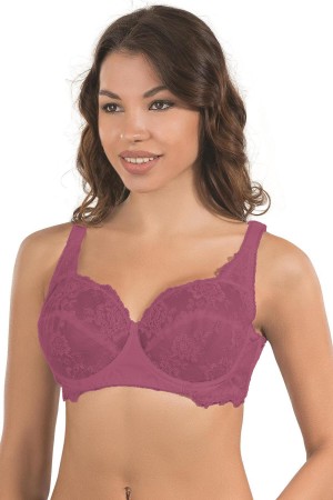 حمالة صدر LILA MI Podiumplus 146D بسلك داخلي ومطرزة